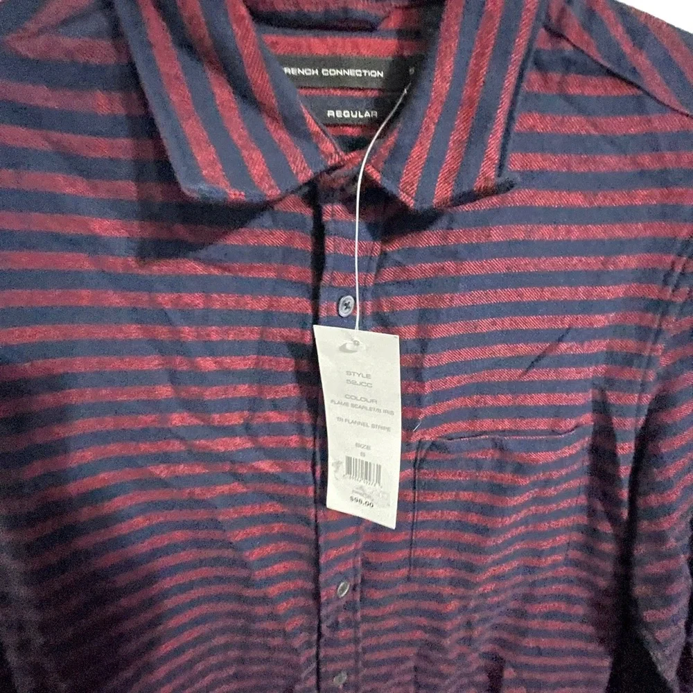 French Connection LS shirt size Small - Picture 3 of 12
